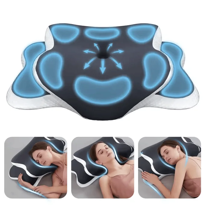 Ergonomic Memory Foam Pillow – For Pain-Free, Restful Sleep — image 2