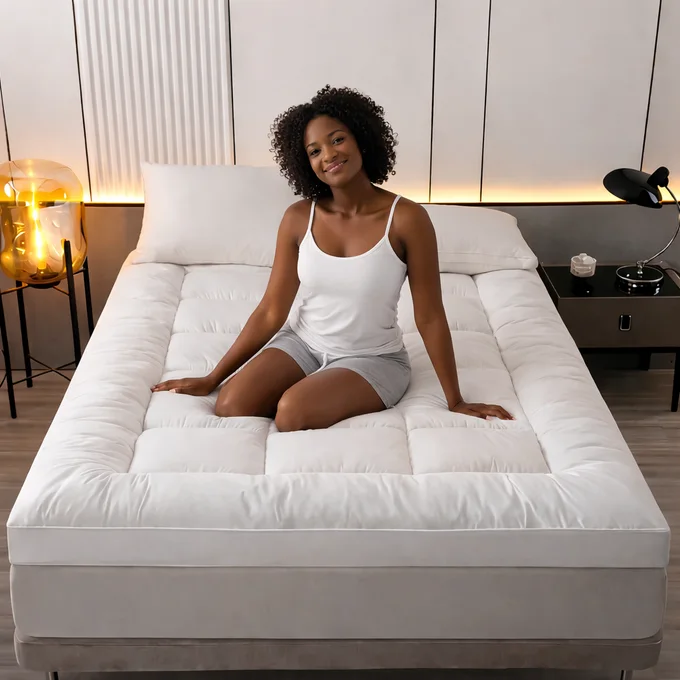 High-Quality Mattress Toppers in Various Sizes - Upgrade Your Comfort Today! — image 3