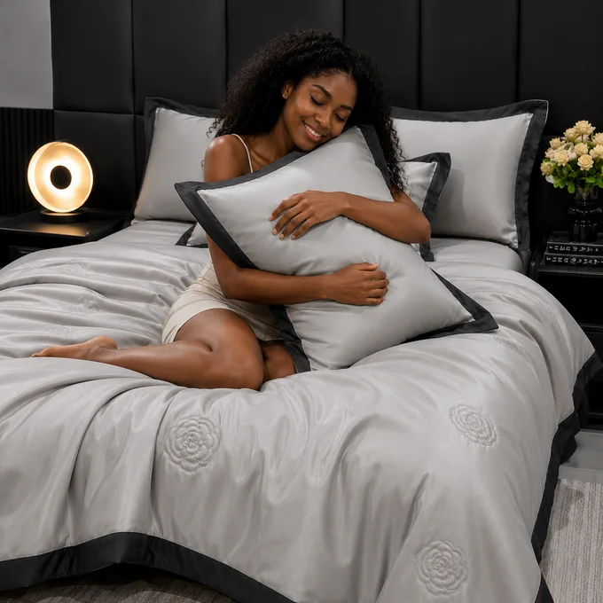 LuxeCool Ice Silk Summer Comforter Set — image 3