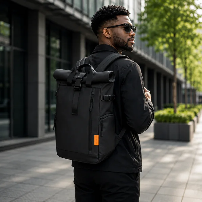 Rolltop Travel Backpack — image 2
